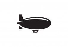 Zeppelin Icon Free Vector | Vector free files