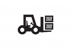 Forklift Icon Free Vector | Vector free files