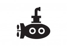 Submarine Icon Free Vector | Vector free files