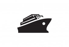 Cruise Ship Icon Free Vector | Vector free files