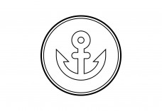 Anchor Icon Free Vector | Vector free files