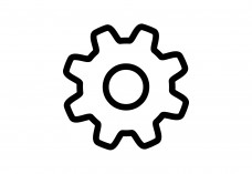Gear Icon Free Vector | Vector free files