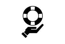 Lifebuoy Icon Free Vector | Vector free files