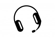 Headphones Icon Free Vector | Vector free files