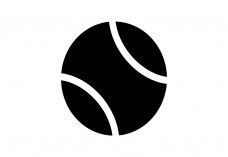 Tennis Ball Icon Free Vector | Vector free files