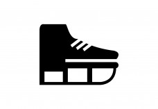 Ice Skating Icon Free Vector | Vector free files