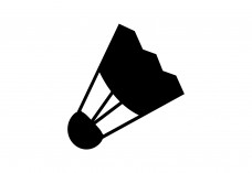 Badminton Icon Free Vector | Vector free files