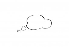 Think Bubble icon Free Vector | Vector free files