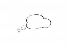 Think Bubble icon Free Vector | Vector free files