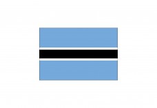 Flag of Botswana Free Vector | Vector free files