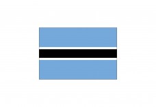 Flag of Botswana Free Vector | Vector free files
