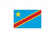 Flag of Democratic Republic of the Congos Free Vector | Vector free files
