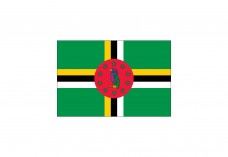 Flag of Dominica Free Vector | Vector free files
