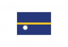 Flag of Nauru Free Vector | Vector free files