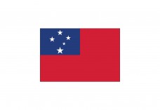 Flag of Samoa Free Vector | Vector free files
