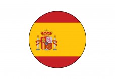 Circular Flag of Spain Free Vector | Vector free files
