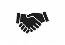 Handshake Icon Free Vector | Vector free files